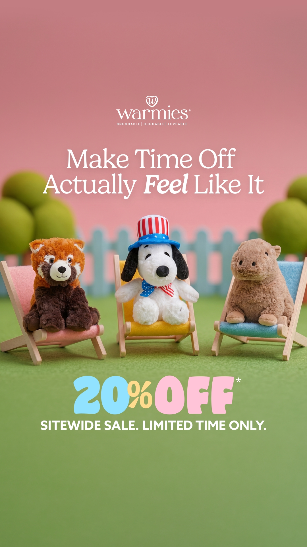 Warmies USA Facebook ad