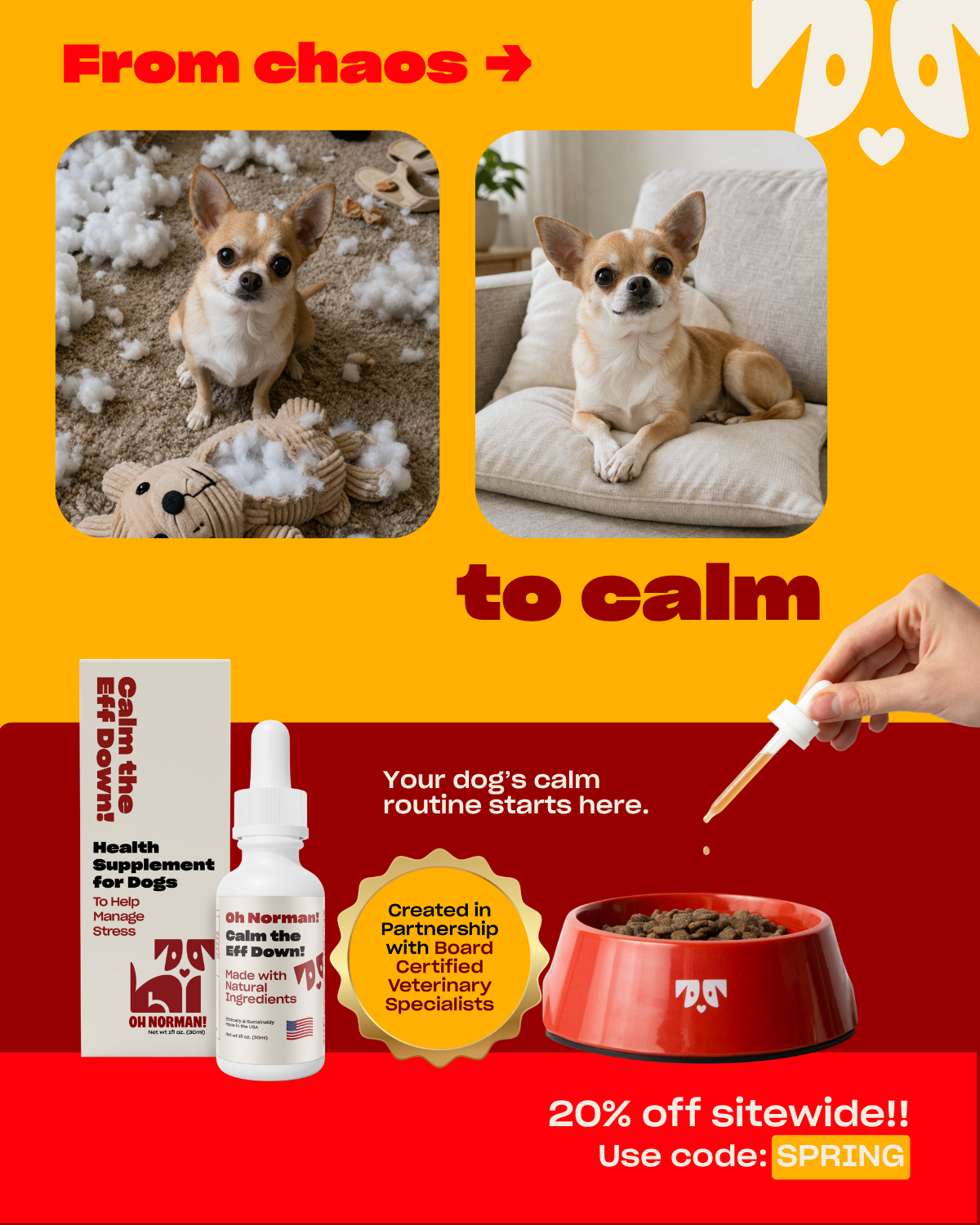 Ohnorman Facebook ad