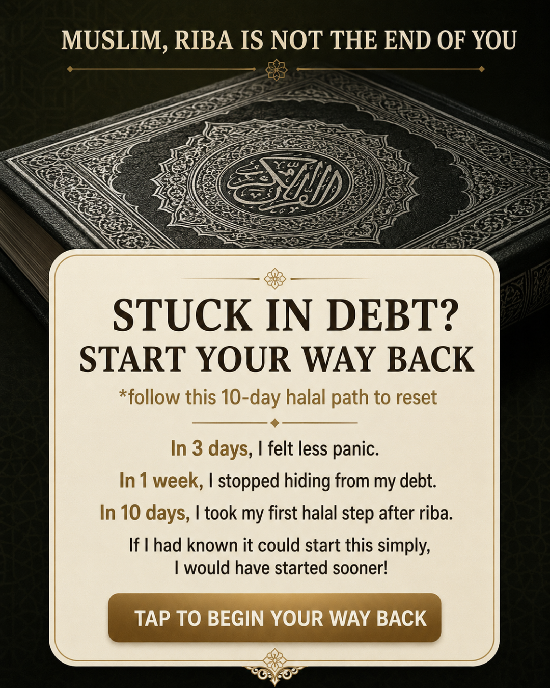 Imam Advice Daily Facebook ad