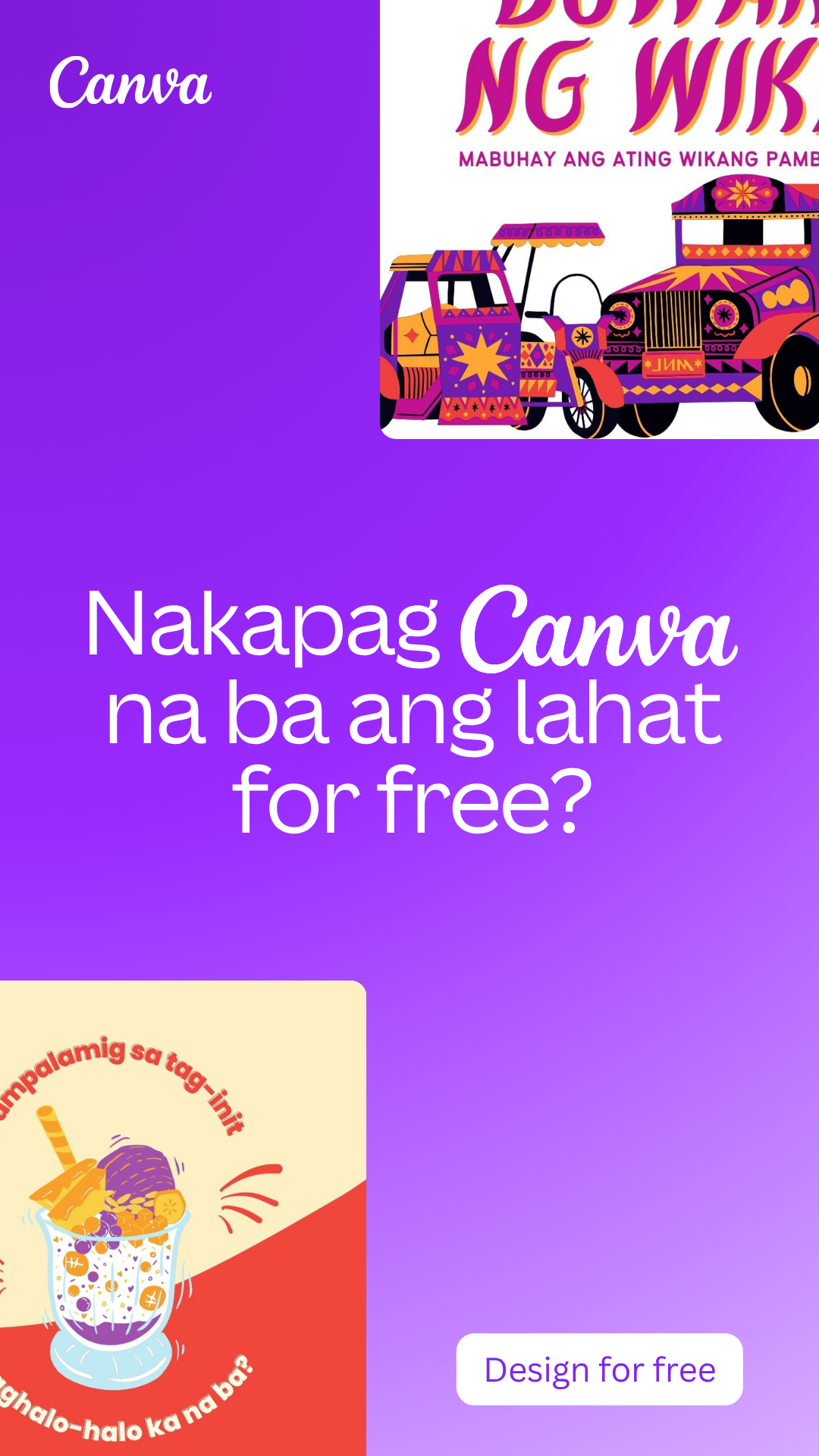 Canva Facebook ad