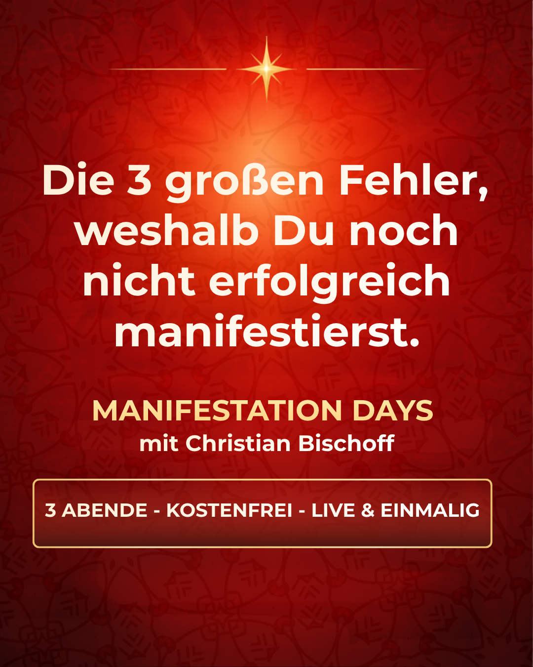 Christian Bischoff Facebook ad