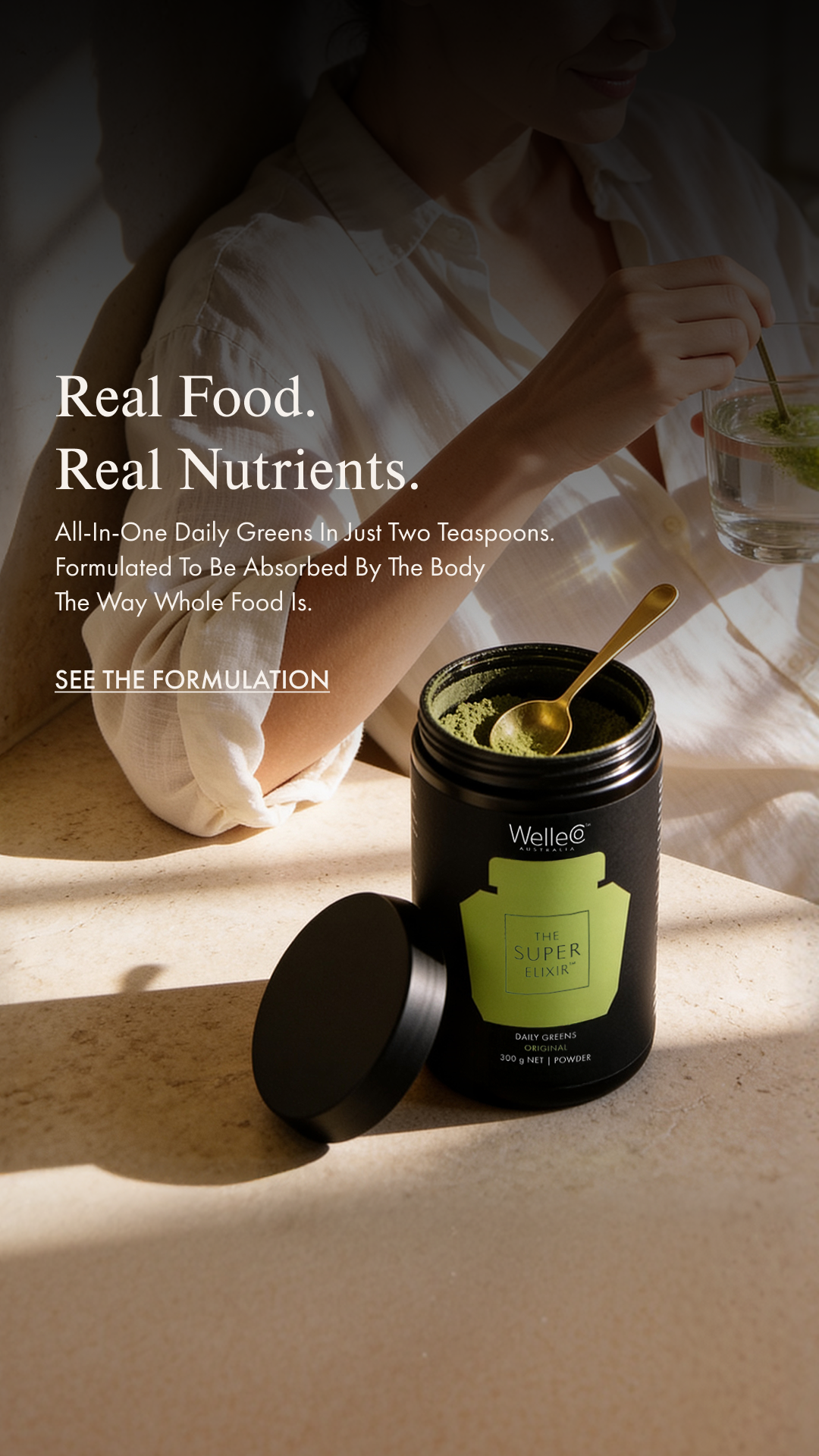 WelleCo Facebook ad