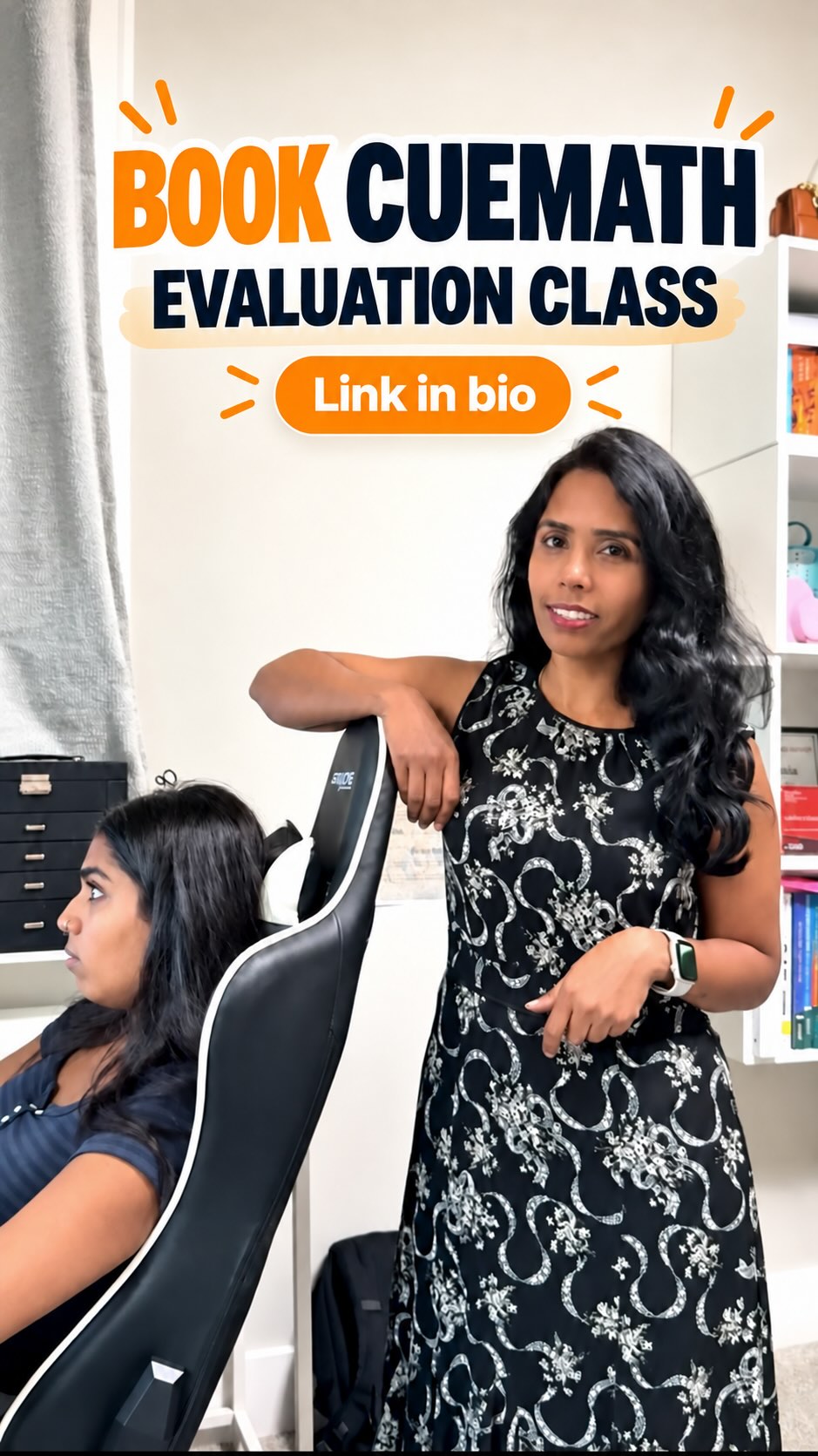 Cuemath Facebook ad: High school math hits differently-especially when the SAT…