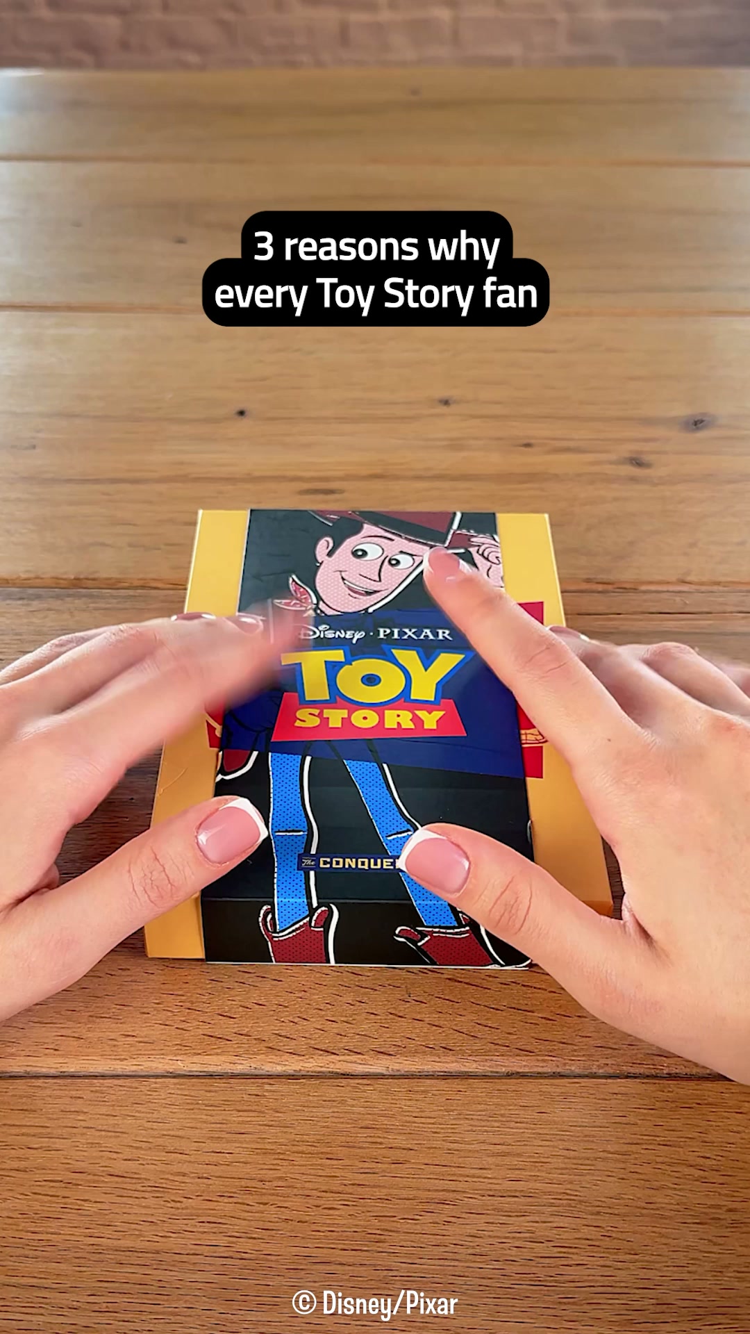 The Conqueror Challenges Facebook ad: Toy Story Virtual Challenge Series