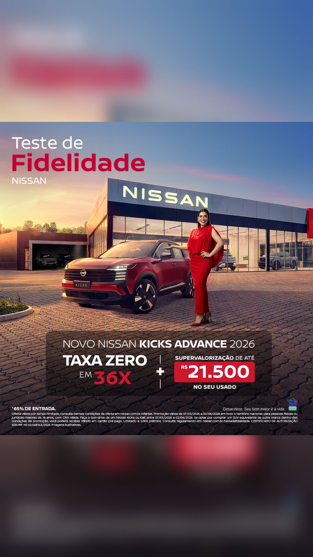 Nissan Facebook ad
