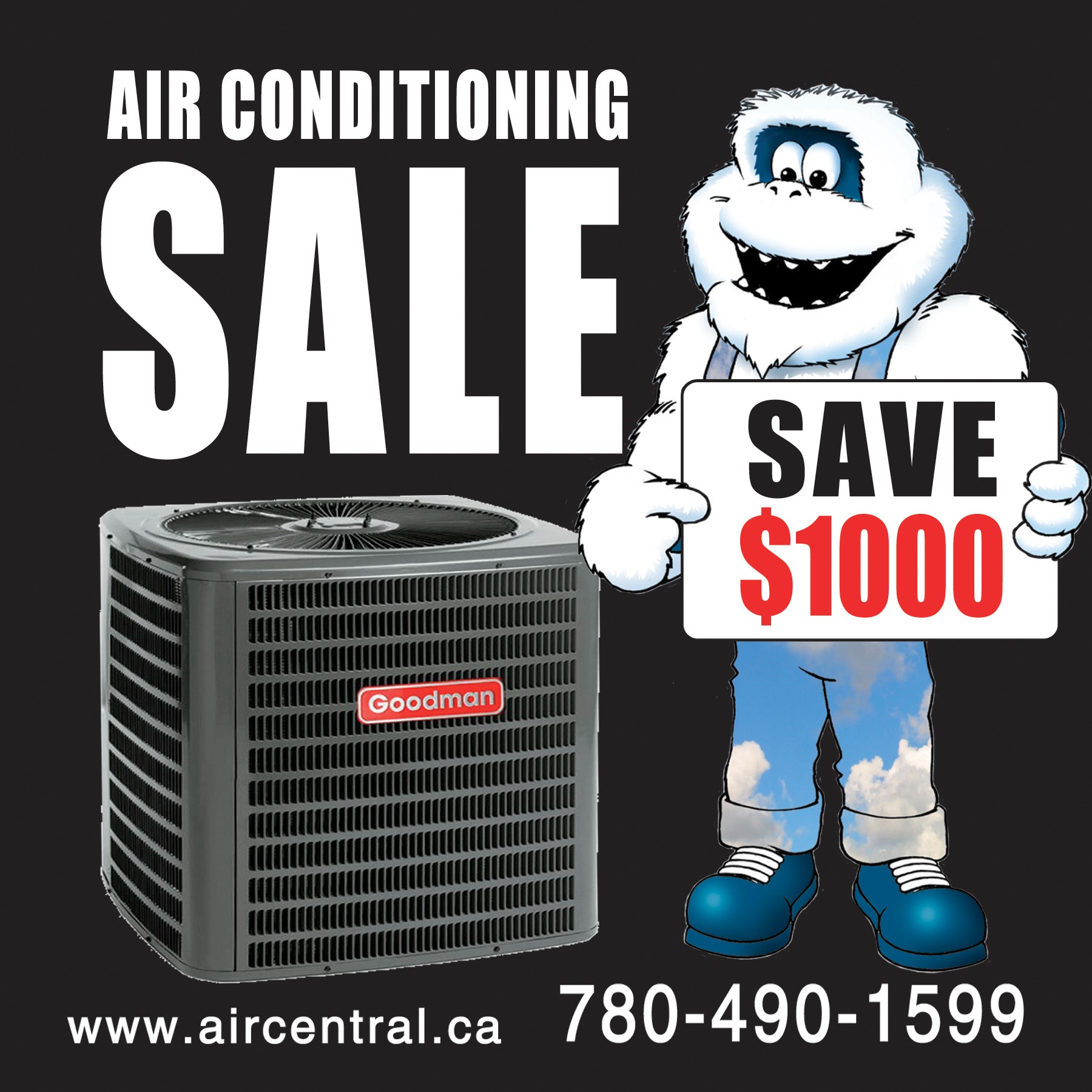 Air Central Facebook ad from Aug 24, 2025