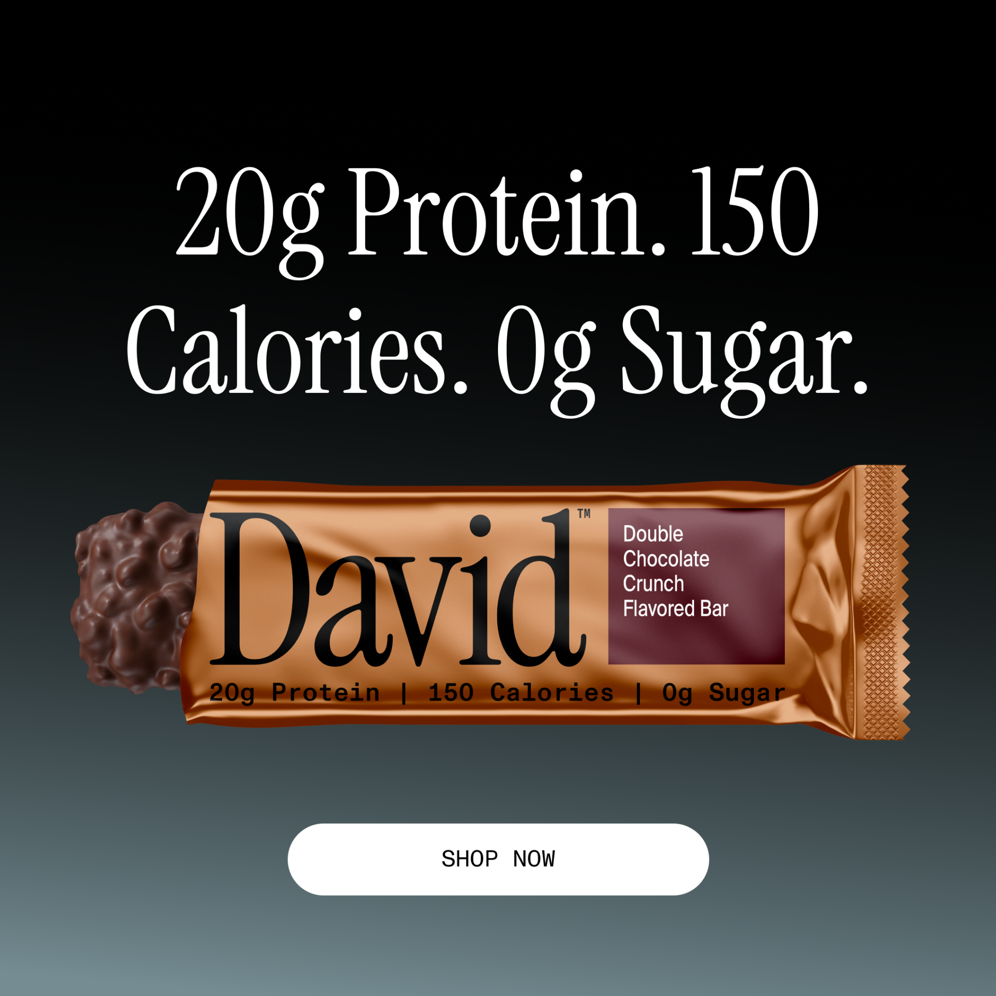 David Protein Facebook ad