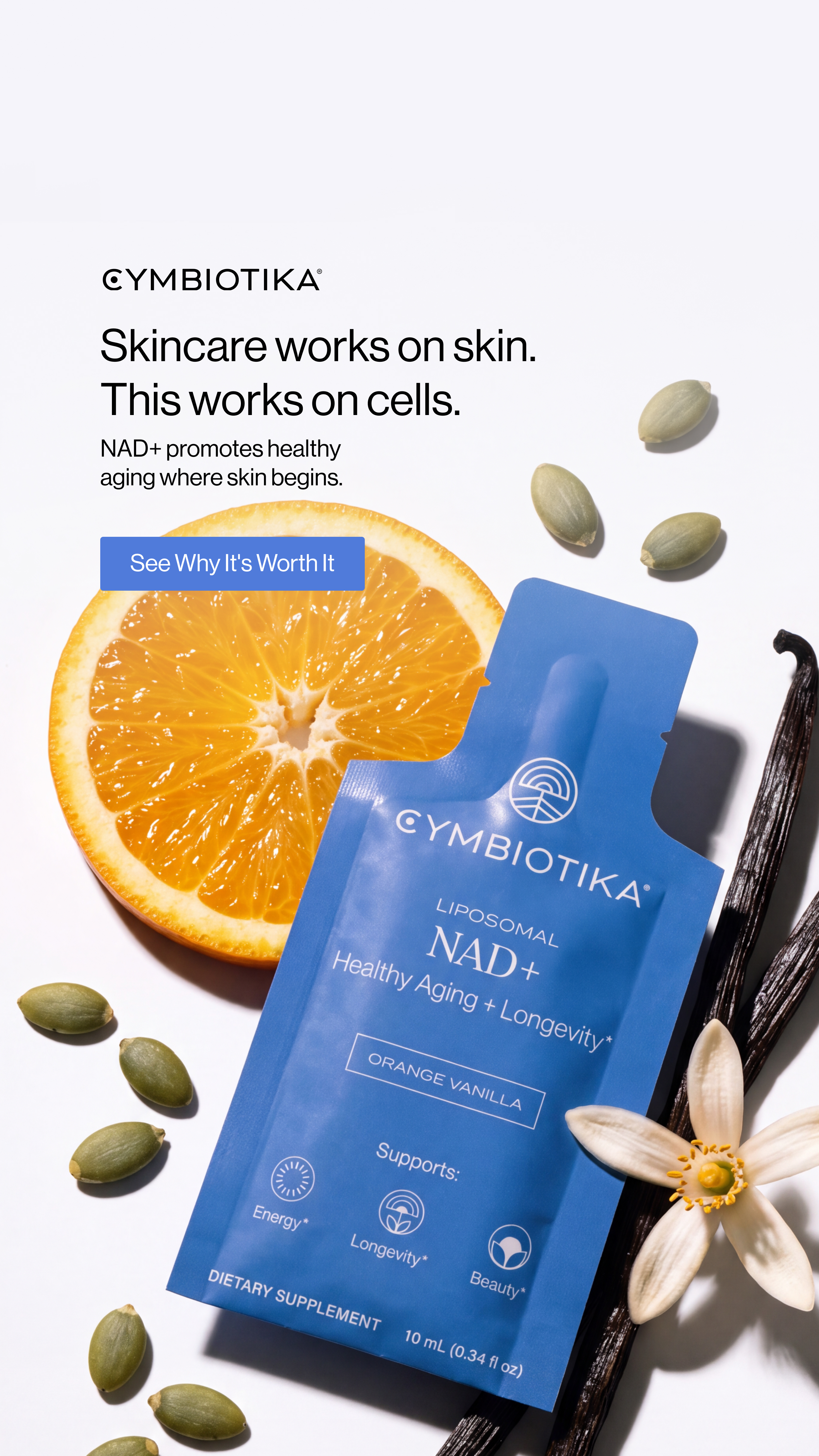 Cymbiotika Facebook ad