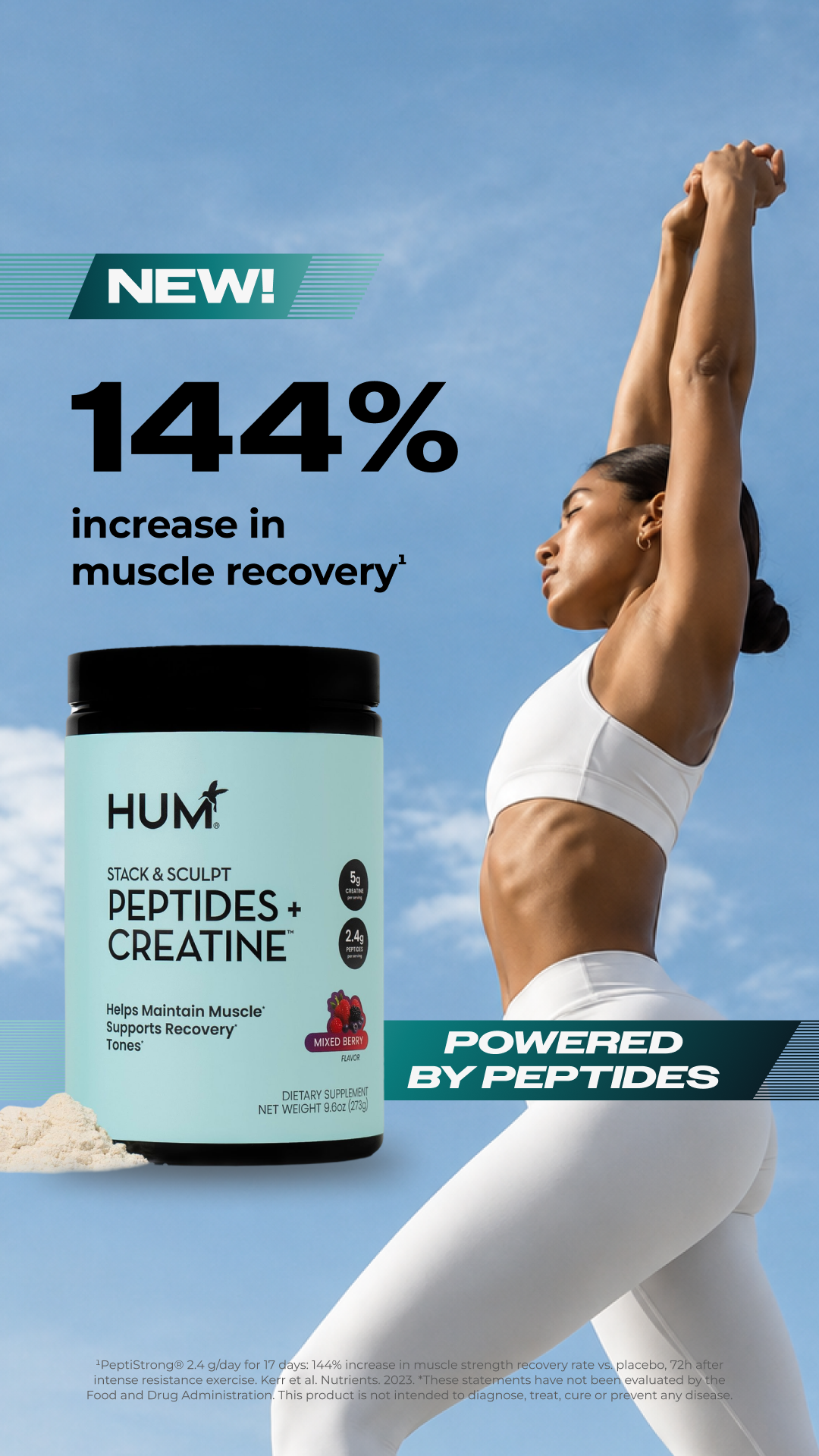 HUM Nutrition Facebook ad