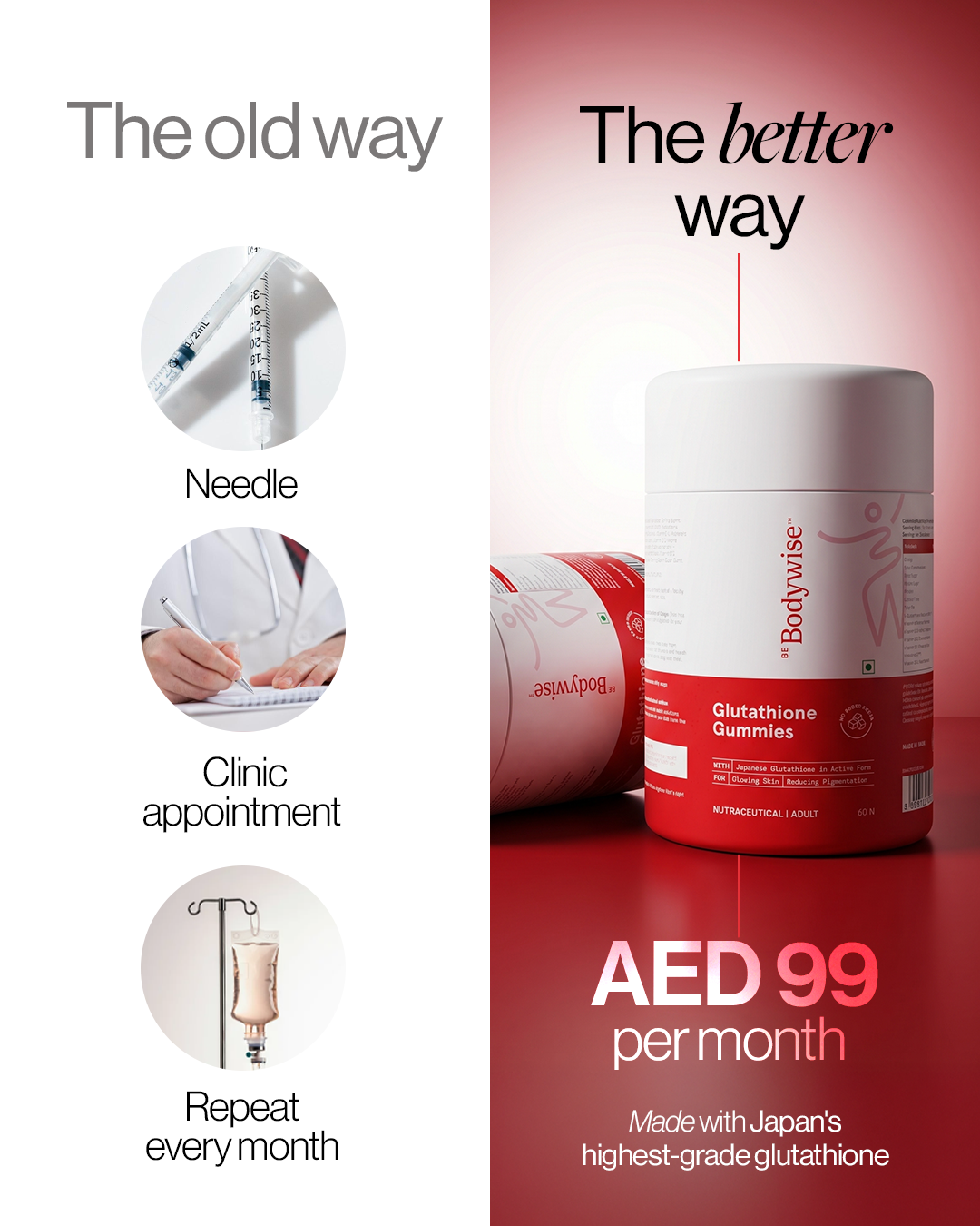 Be Bodywise - UAE Facebook ad