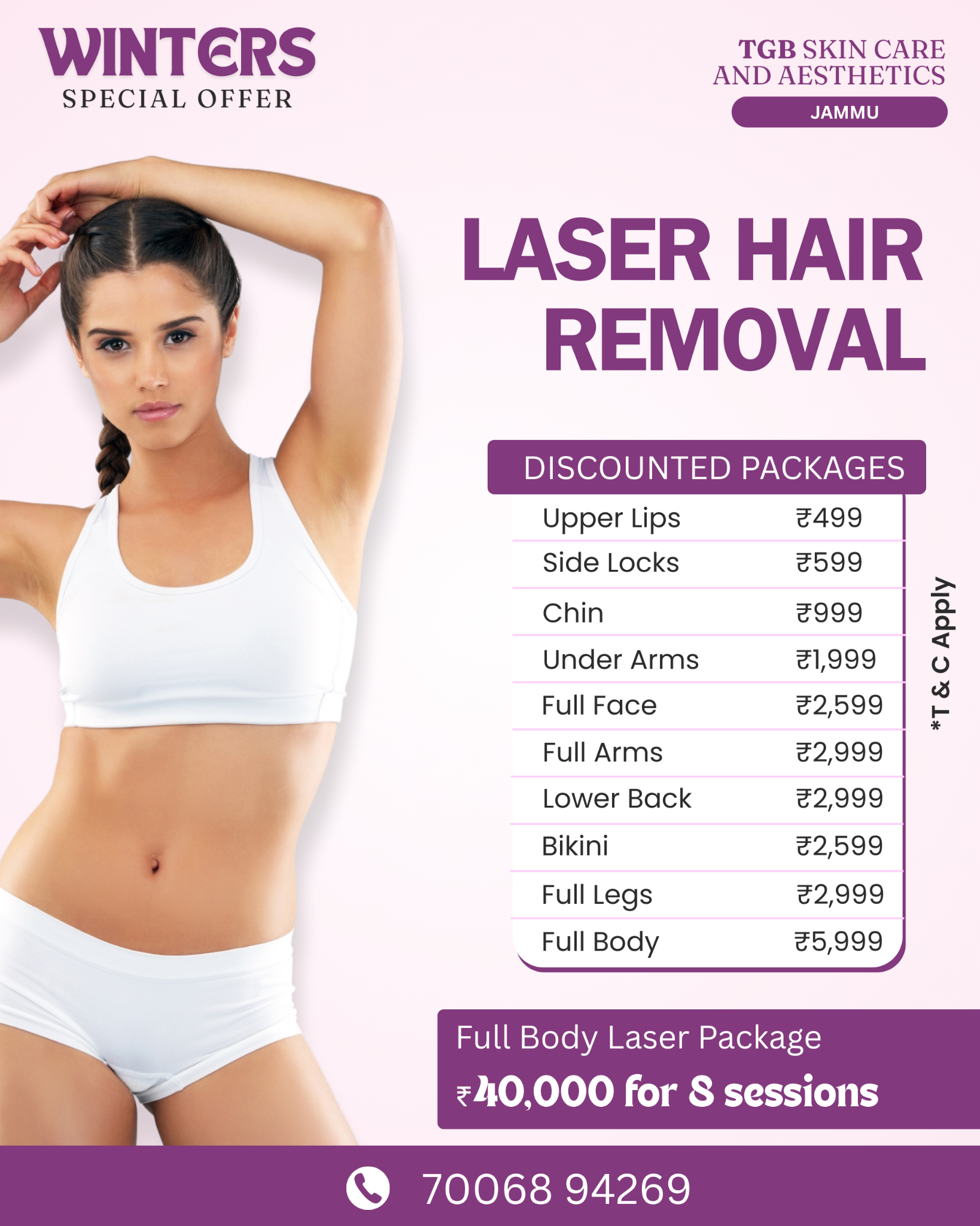 Tgbskincareaesthetics Facebook ad: Trusted Skin Expert in Jammu