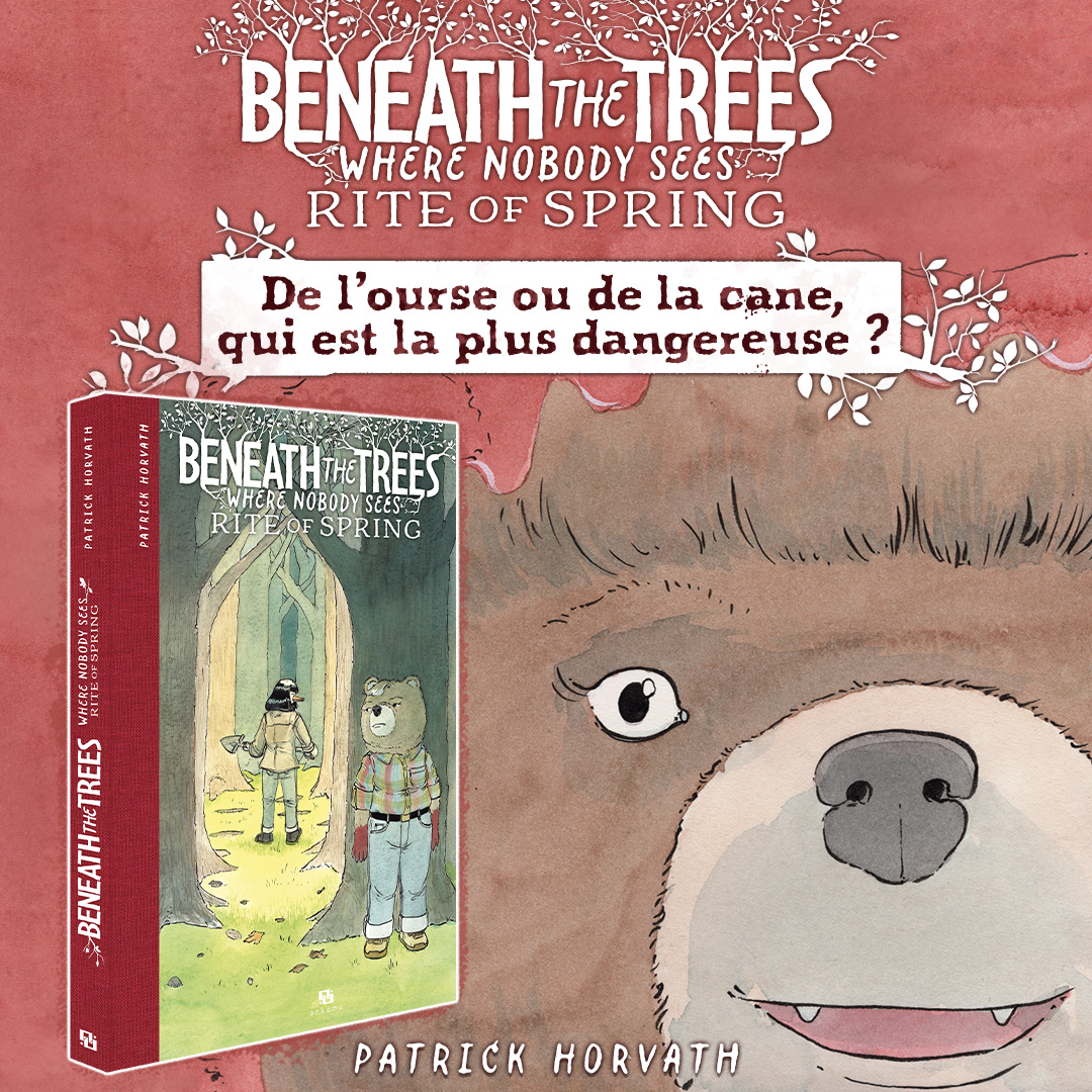 Ankama Editions Facebook ad: Beneath the Trees: la suite