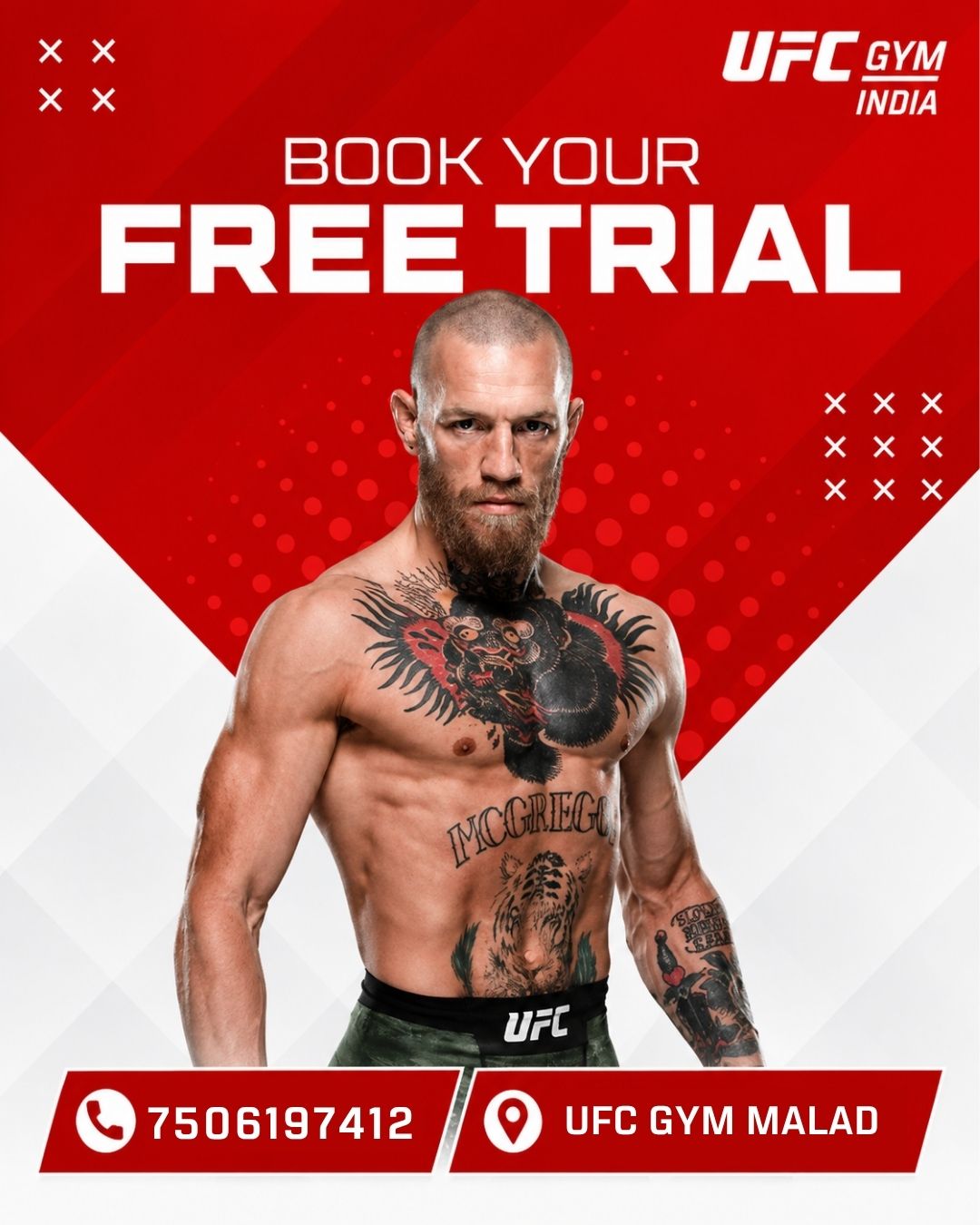 UFC GYM Malad Facebook ad: Book Your FREE Trial Today