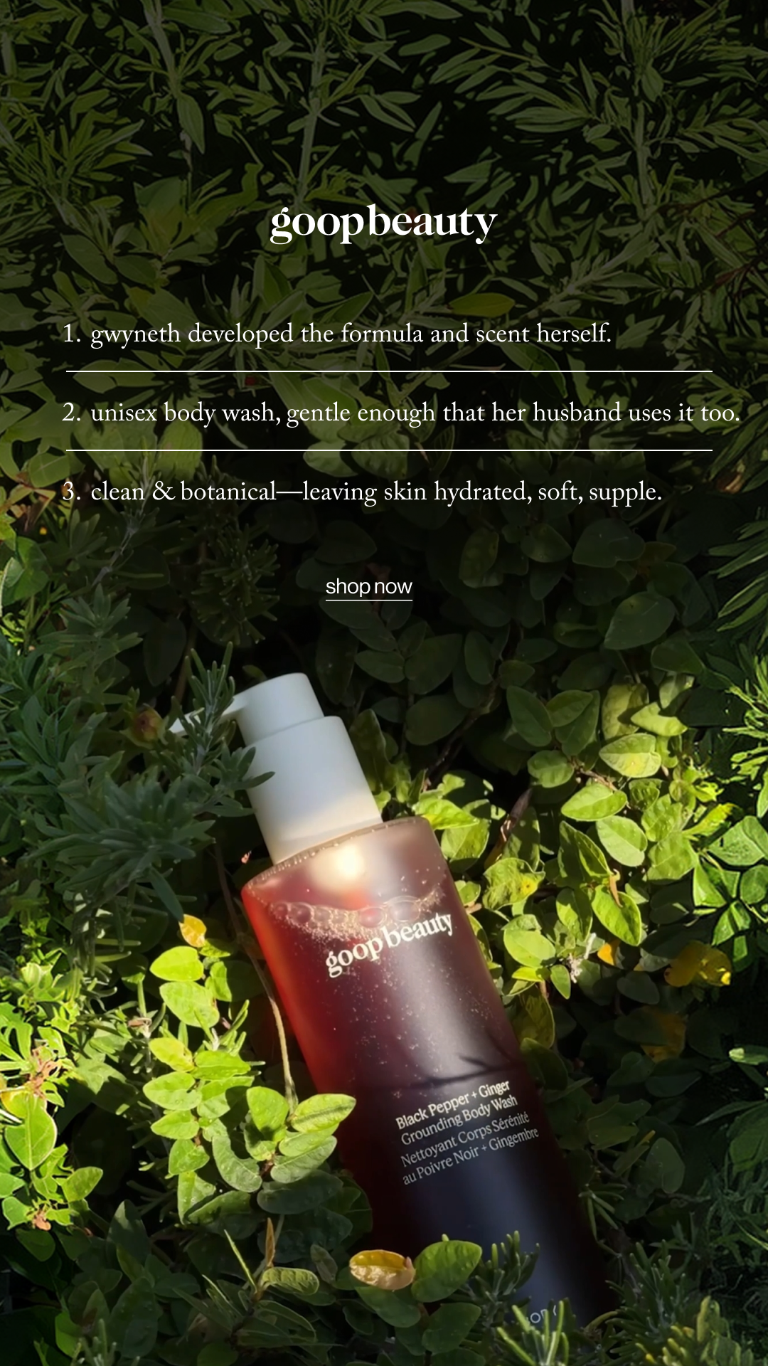 goop Facebook ad
