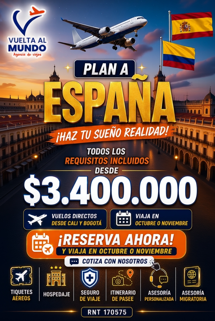 Vuelta Al mundo Facebook ad: Escríbenos!