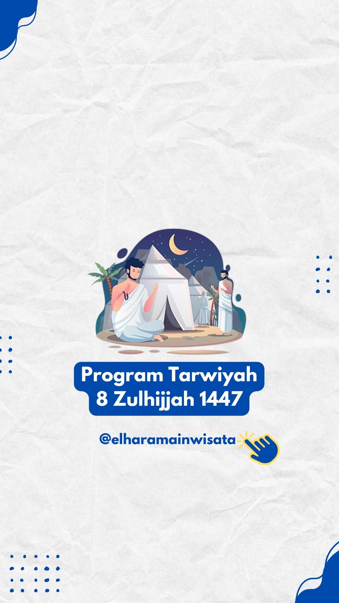 Elharamain wisata Facebook ad: PELAKSANAAN SUNNAH TARWIYAH DI MINA