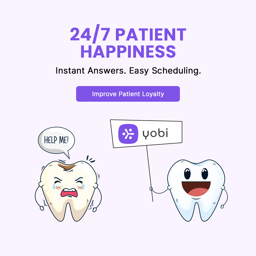 Yobi Facebook ad: Stress-Free Front Desk
