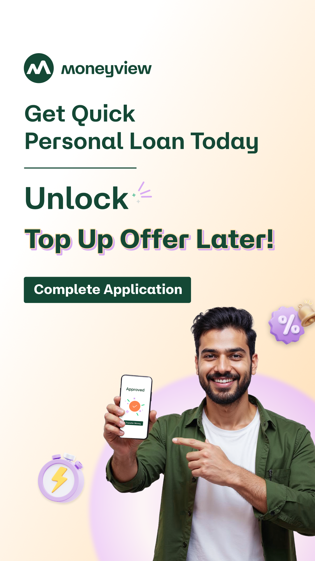 moneyview.in Facebook ad