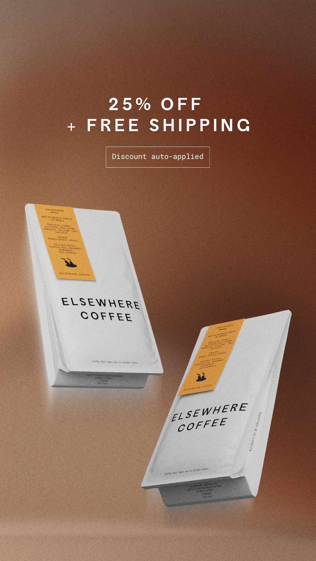 Elsewhere Coffee Roasters Facebook ad