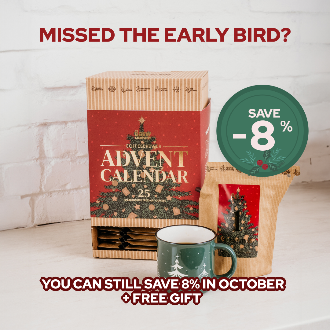 The Brew Company Facebook ad: This year's coffee advent calendar is here
