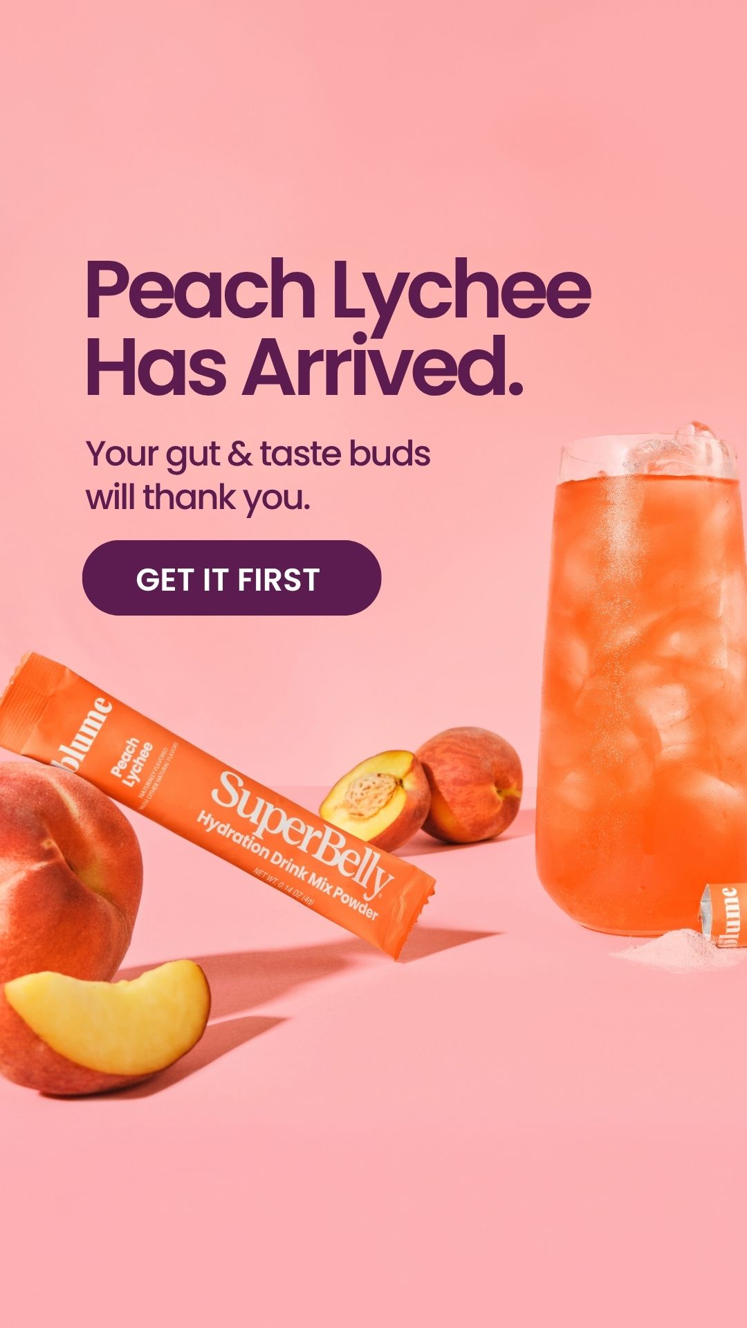 Blume Facebook ad