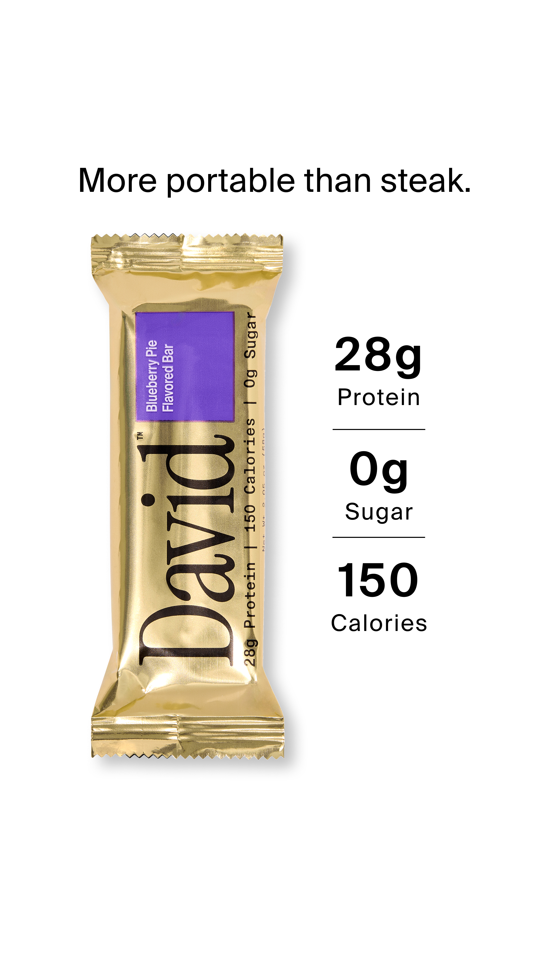 David Protein Facebook ad
