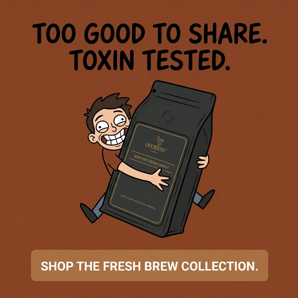 Lifeboost Coffee Facebook ad