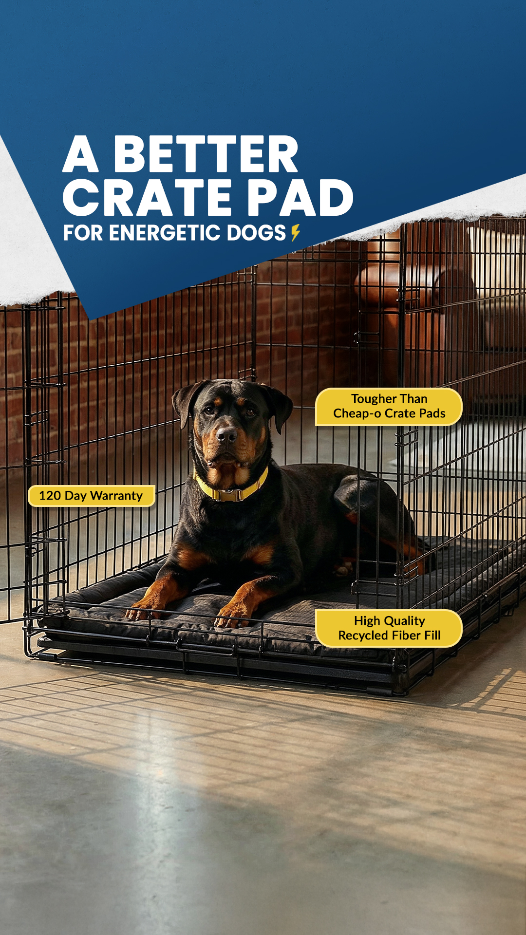 K9 Ballistics Dog Beds Facebook ad
