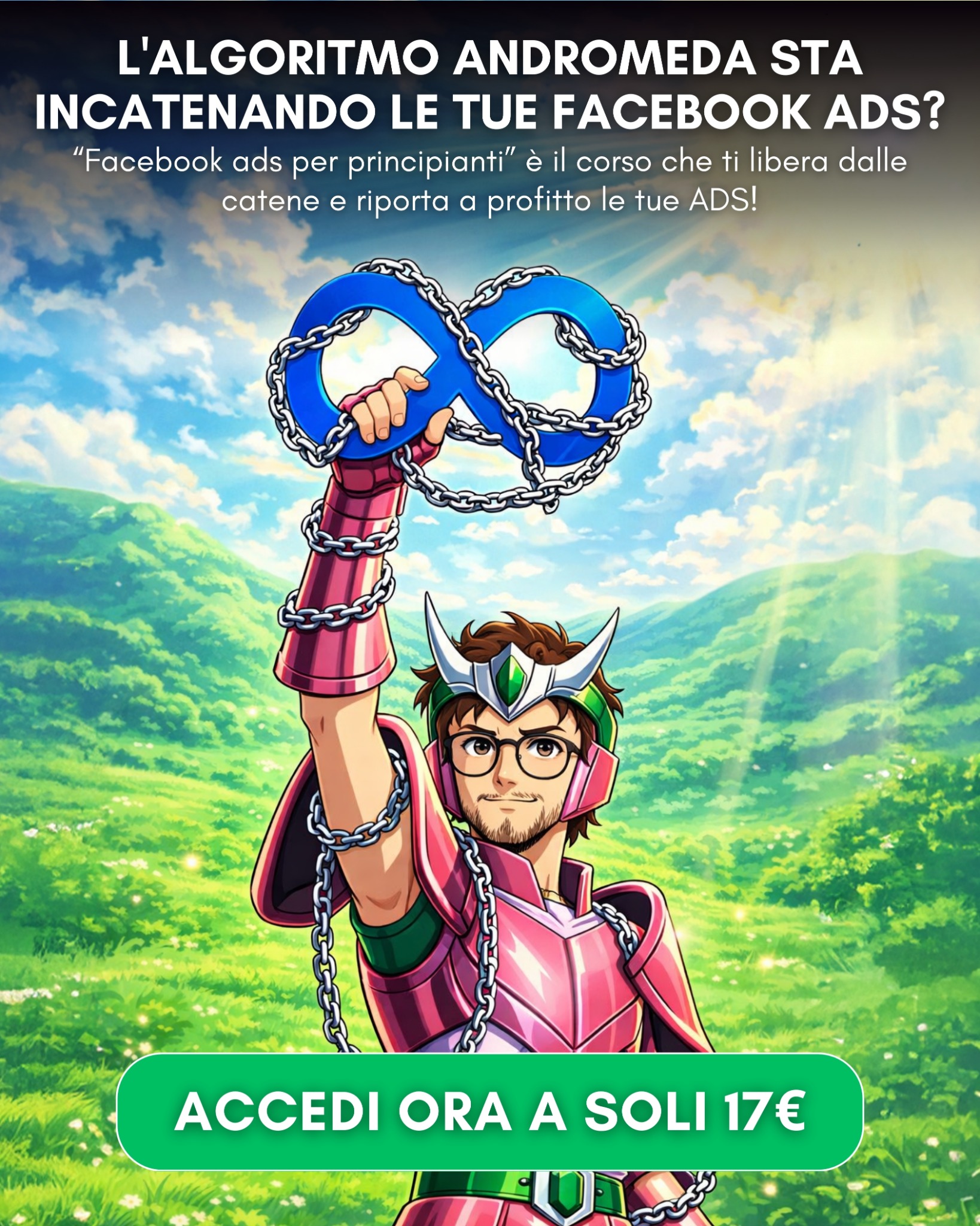 Michelangelo Aquino Facebook ad