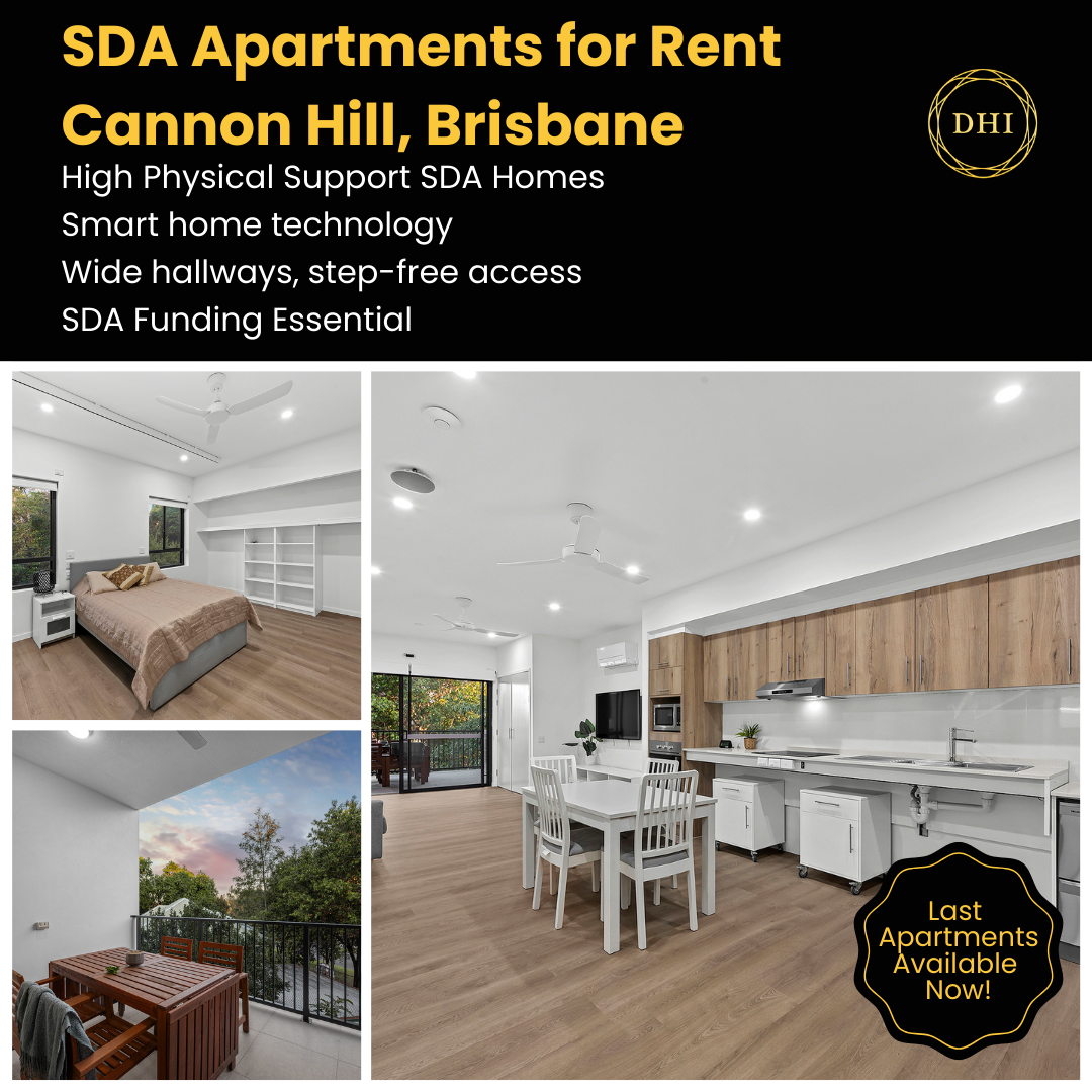 Disability Homes Investments Facebook ad: SDA Apartments for Rent | Cannon Hill Brisbane