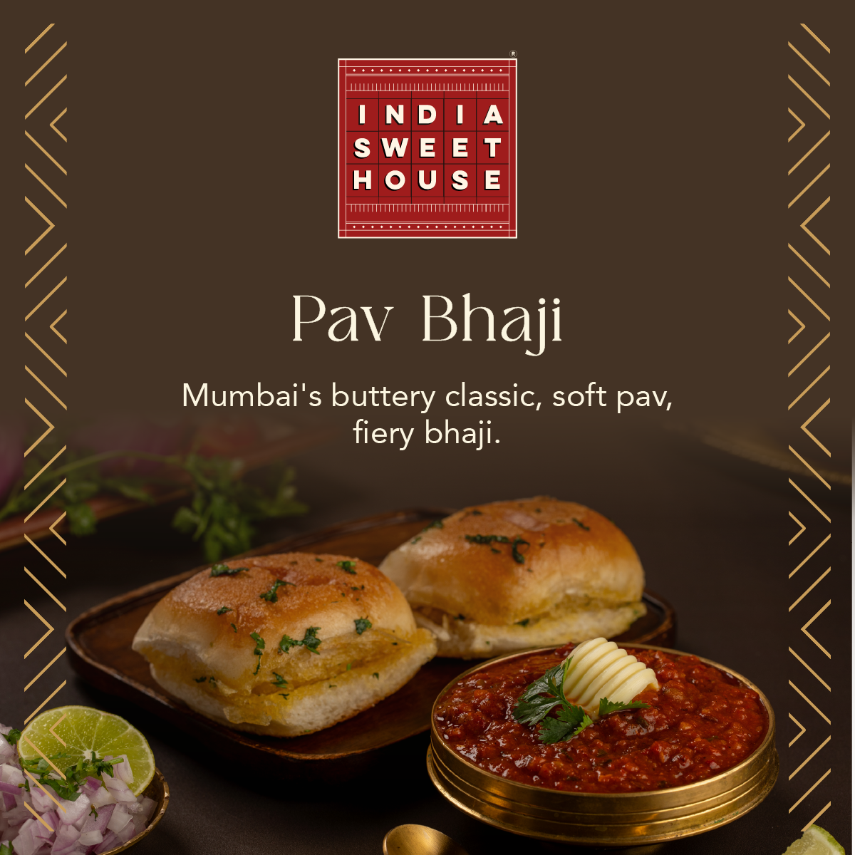 India Sweet House Facebook ad: Authentic Mithai & Snacks Await