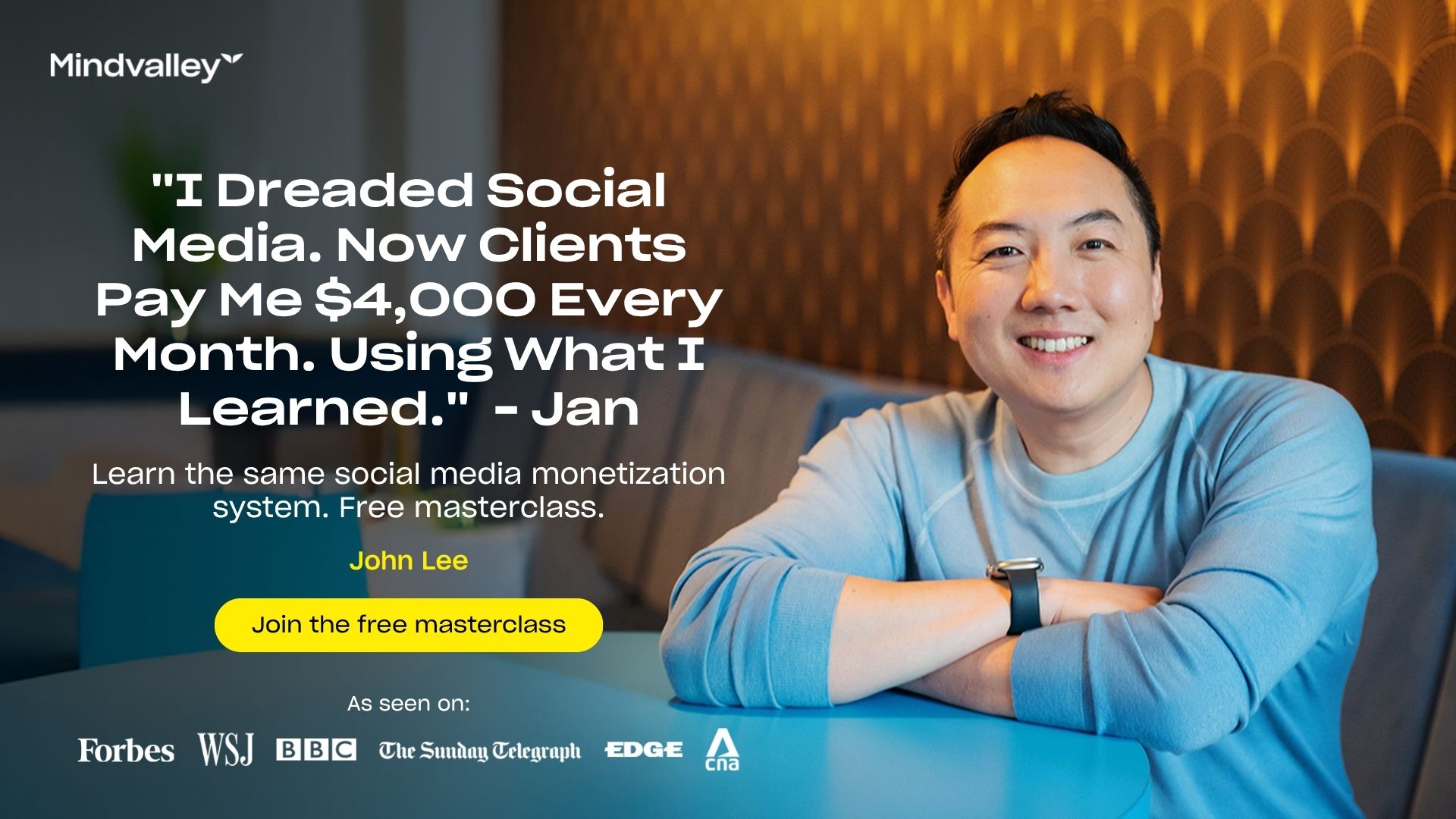 Mindvalley Facebook ad from Apr 20, 2026