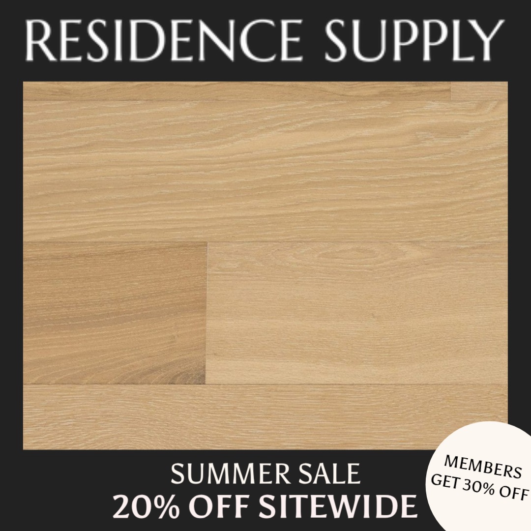 Residence Supply Facebook ad: The floor sets the tone for everything in…