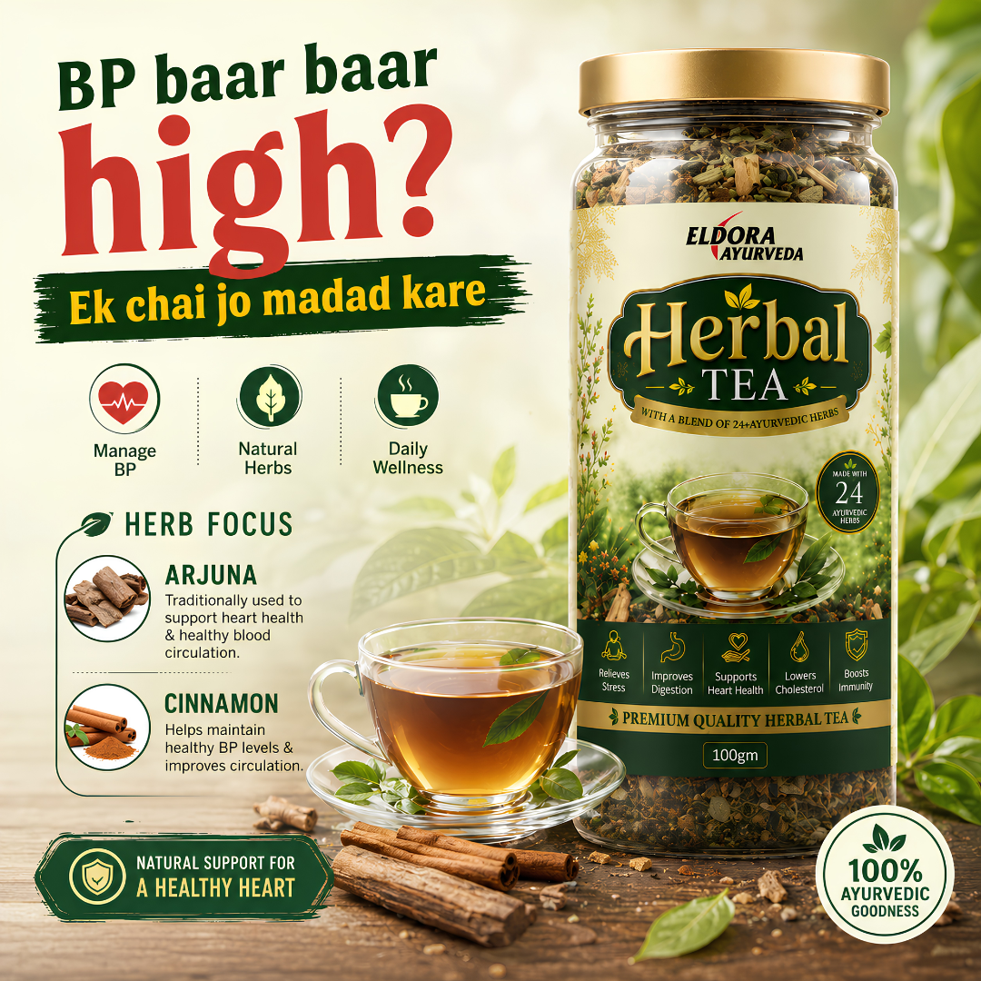 Eldora Ayurveda Facebook ad: BP और Cholesterol