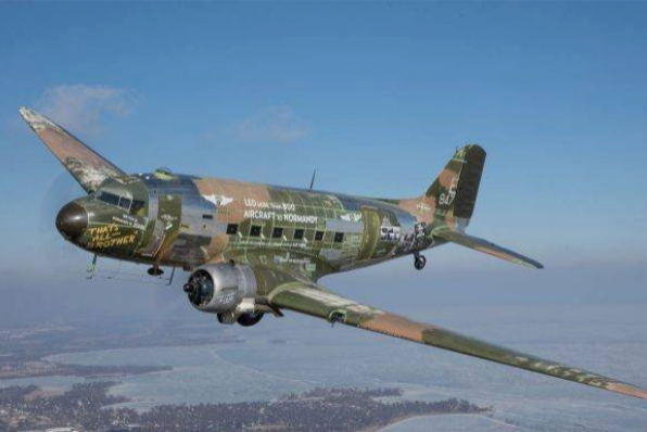 Commemorative Air Force Facebook ad: Honoring American Military Aviation through flight.