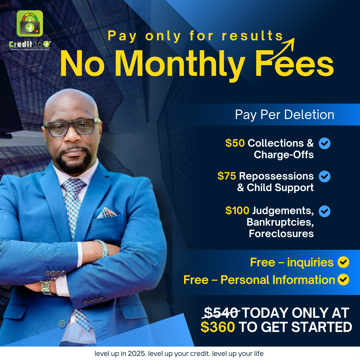 Credit360 - Credit Repair Facebook ad: From Credit Denials to Approvals, Repair Your Credit with…