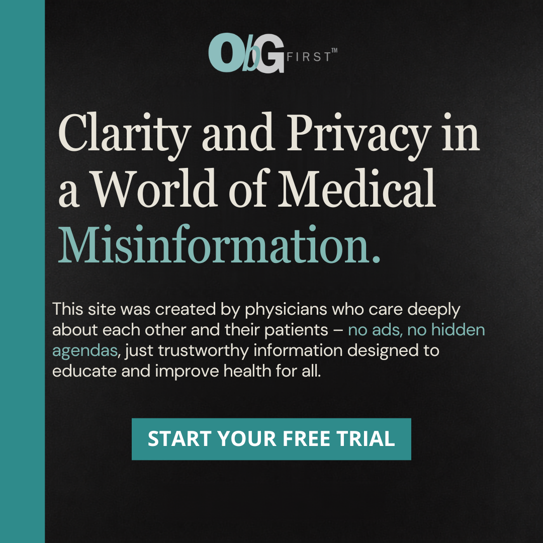 The ObG Project Facebook ad from Jul 15, 2026