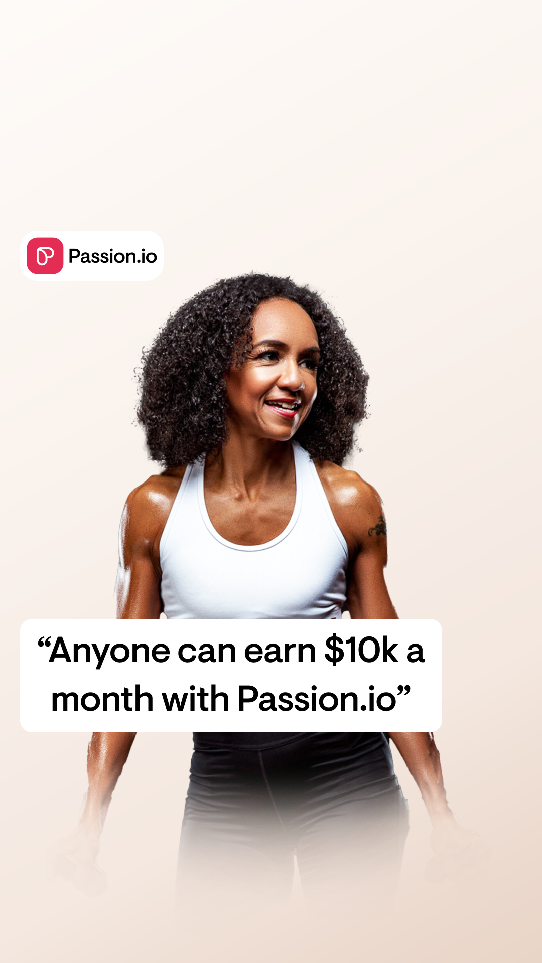passion.io Facebook ad