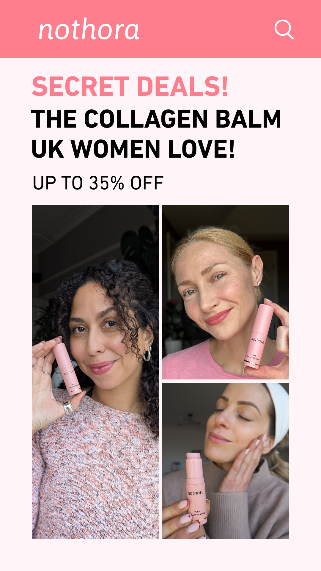 Nothora Facebook ad: UK's Favorite Balm For Youthful, Glowing Skin