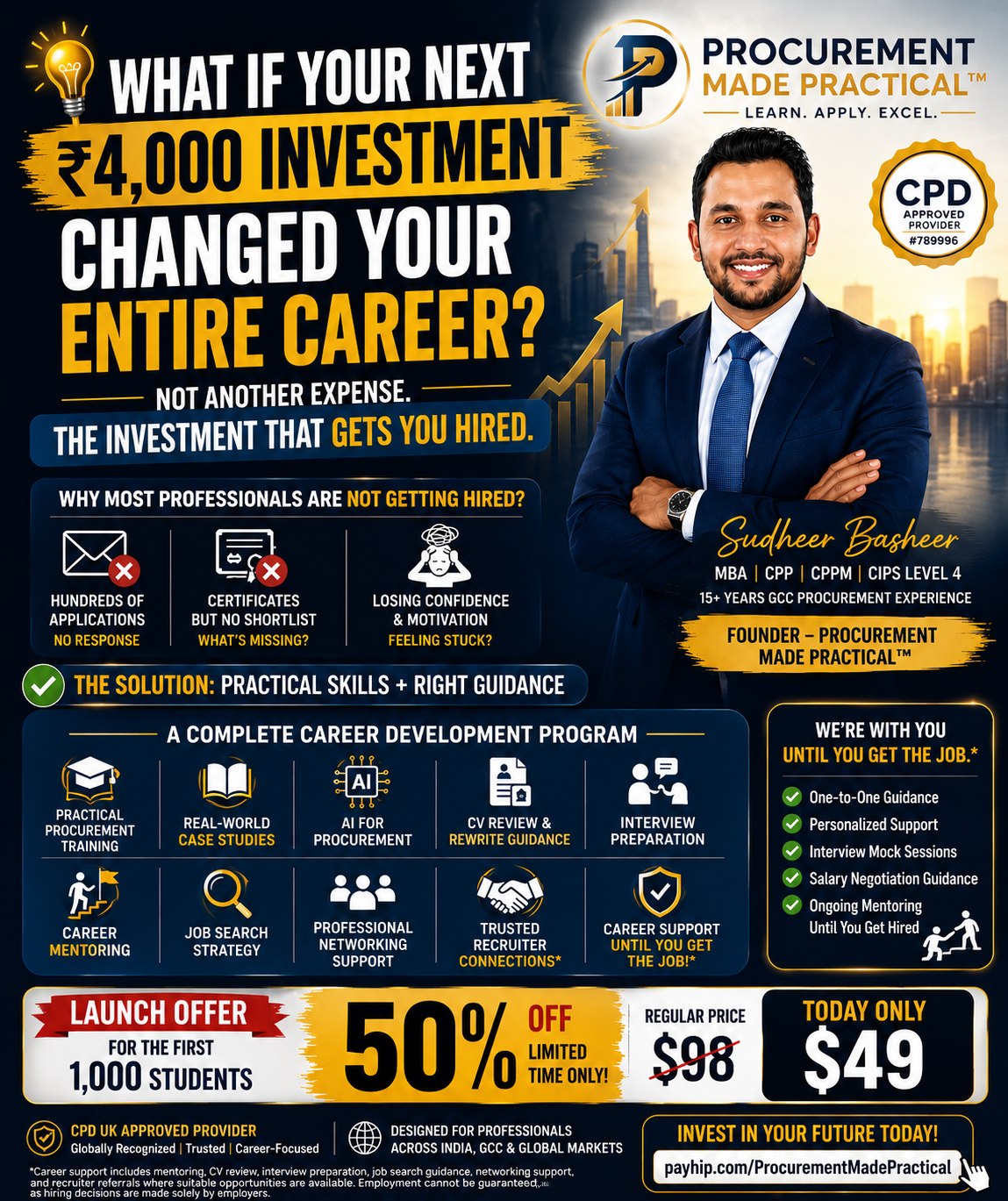 Procurement Made Practical TM Facebook ad: Procurement Made Practical | Job-Ready CPD Procurement…