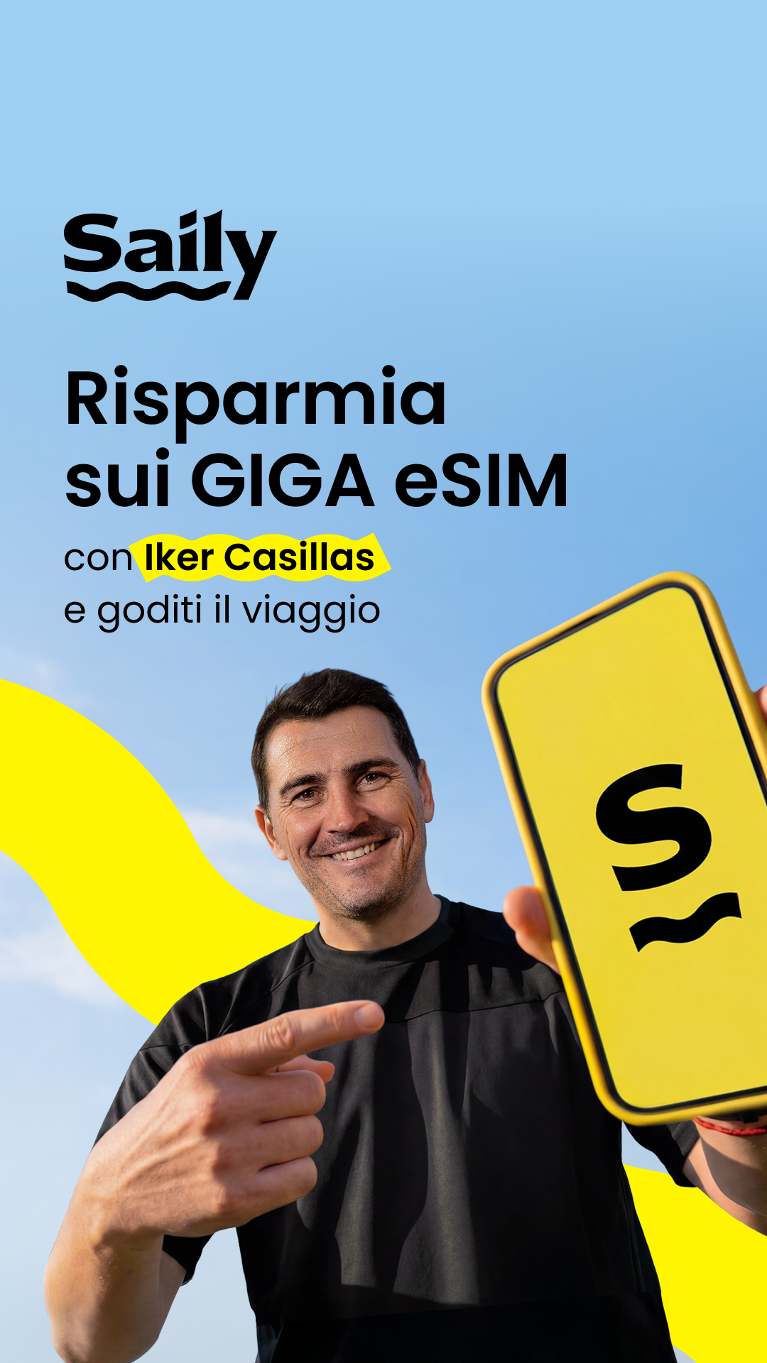 Saily Facebook ad