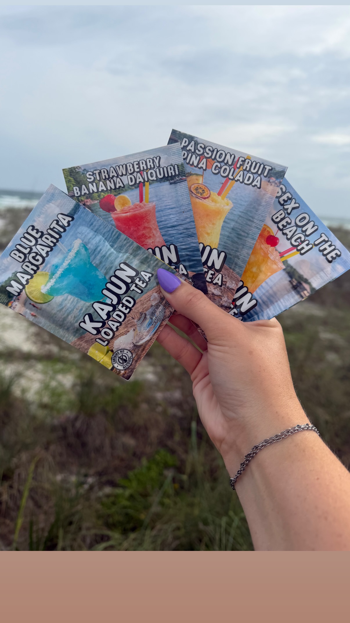 Kajun Loaded Tea Facebook ad: Sip the Summer