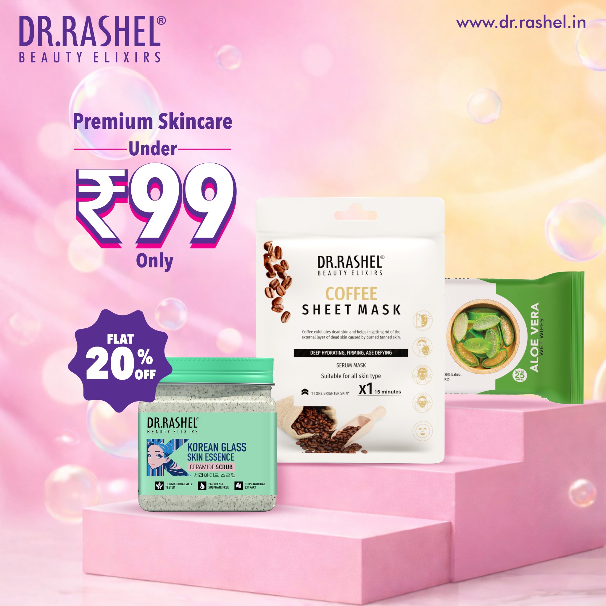 Dr.Rashel India Facebook ad