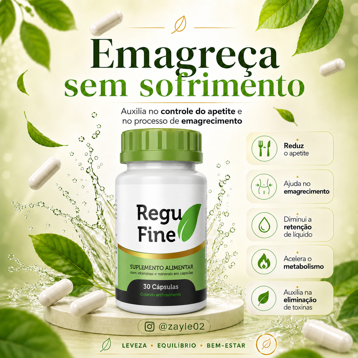 Zayle Tachy - Saúde e Bem Estar Facebook ad from May 6, 2026