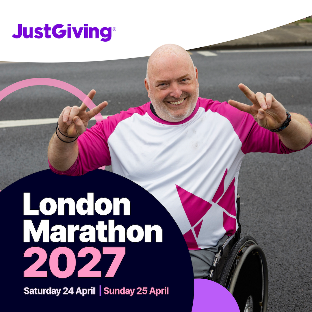 JustGiving Facebook ad