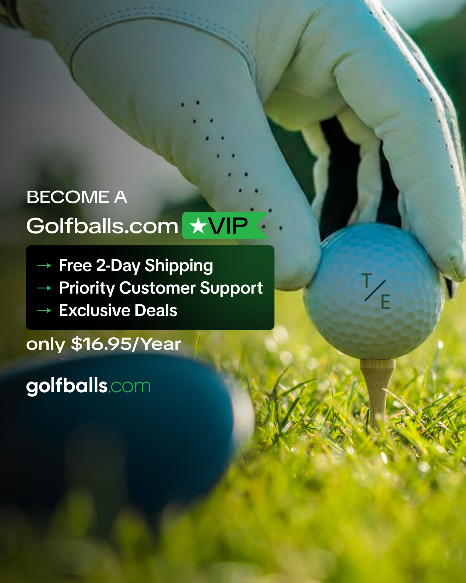 Golfballs.com Facebook ad