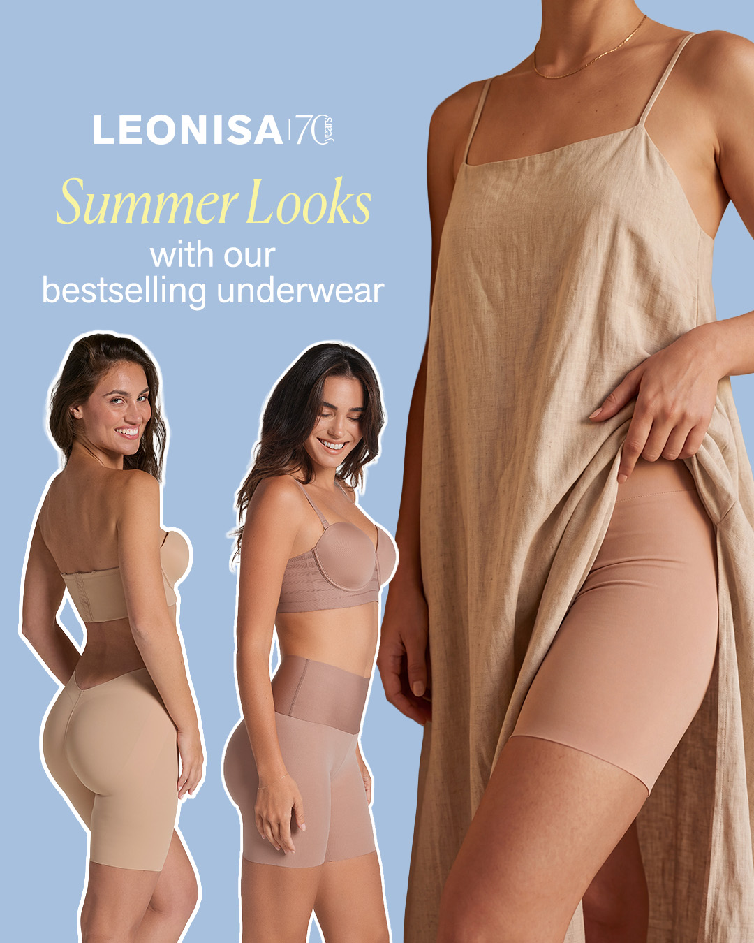 Shape & Style Facebook ad: Smooth. Sculpted. Summer Ready.