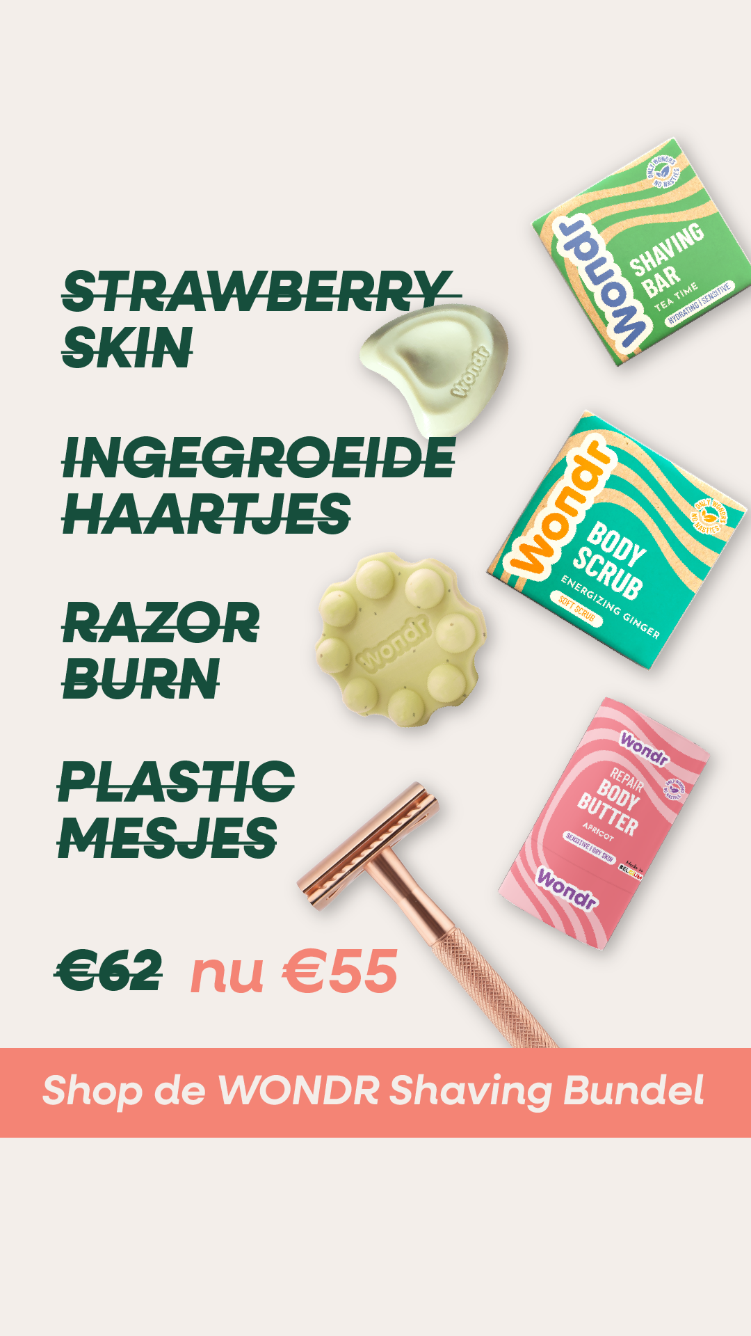 WONDR care Facebook ad