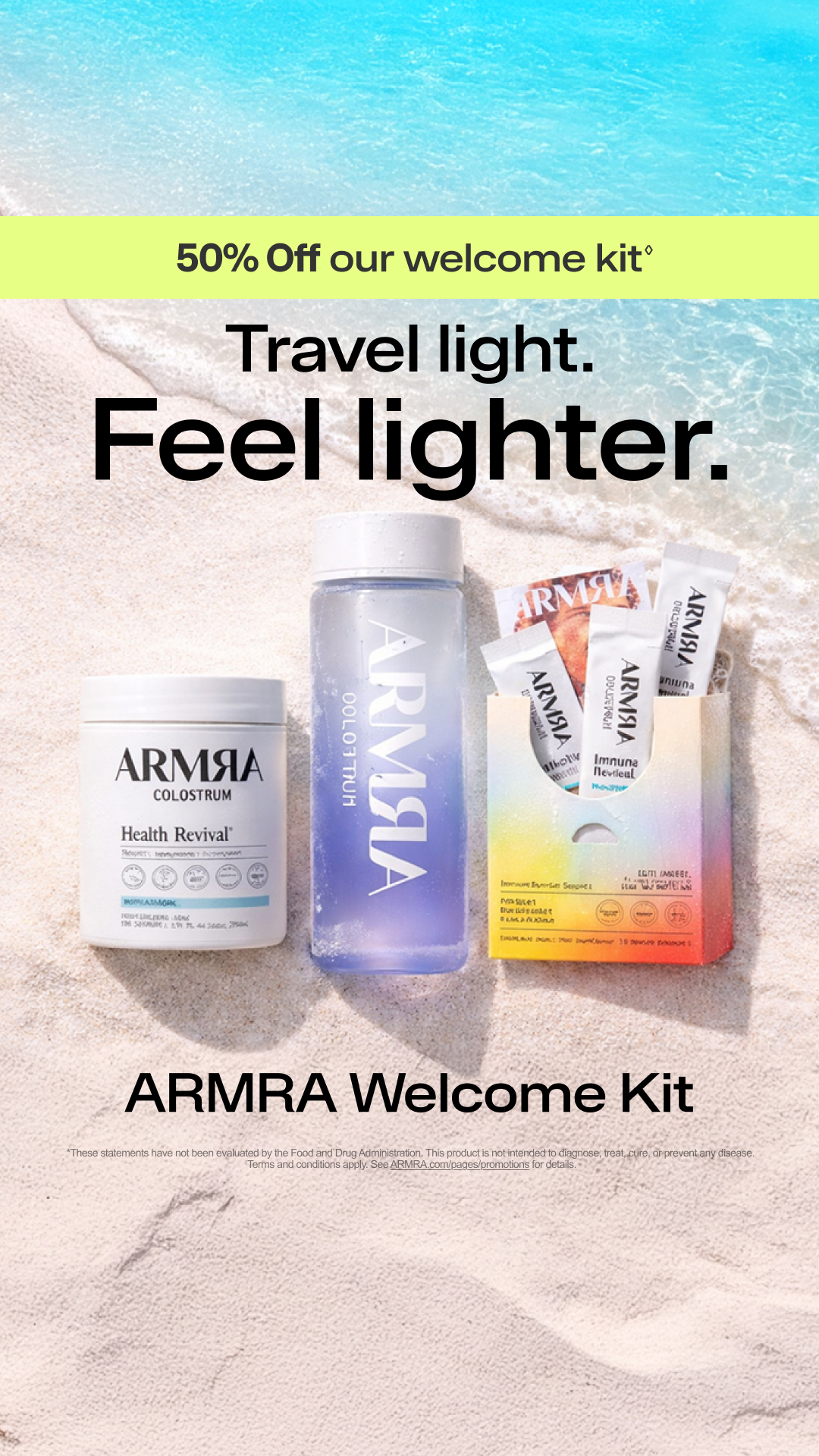 ARMRA Facebook ad