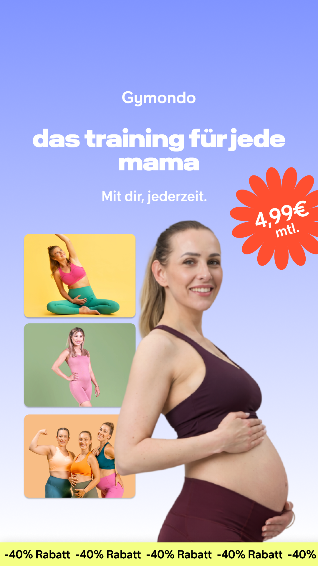 Gymondo Facebook ad